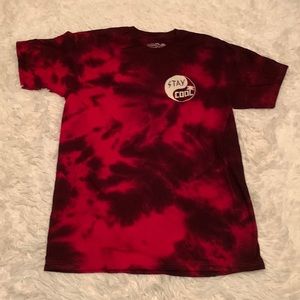 Happy Hour tie dye stay cool tee size M